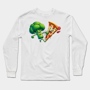 Food Fight Long Sleeve T-Shirt